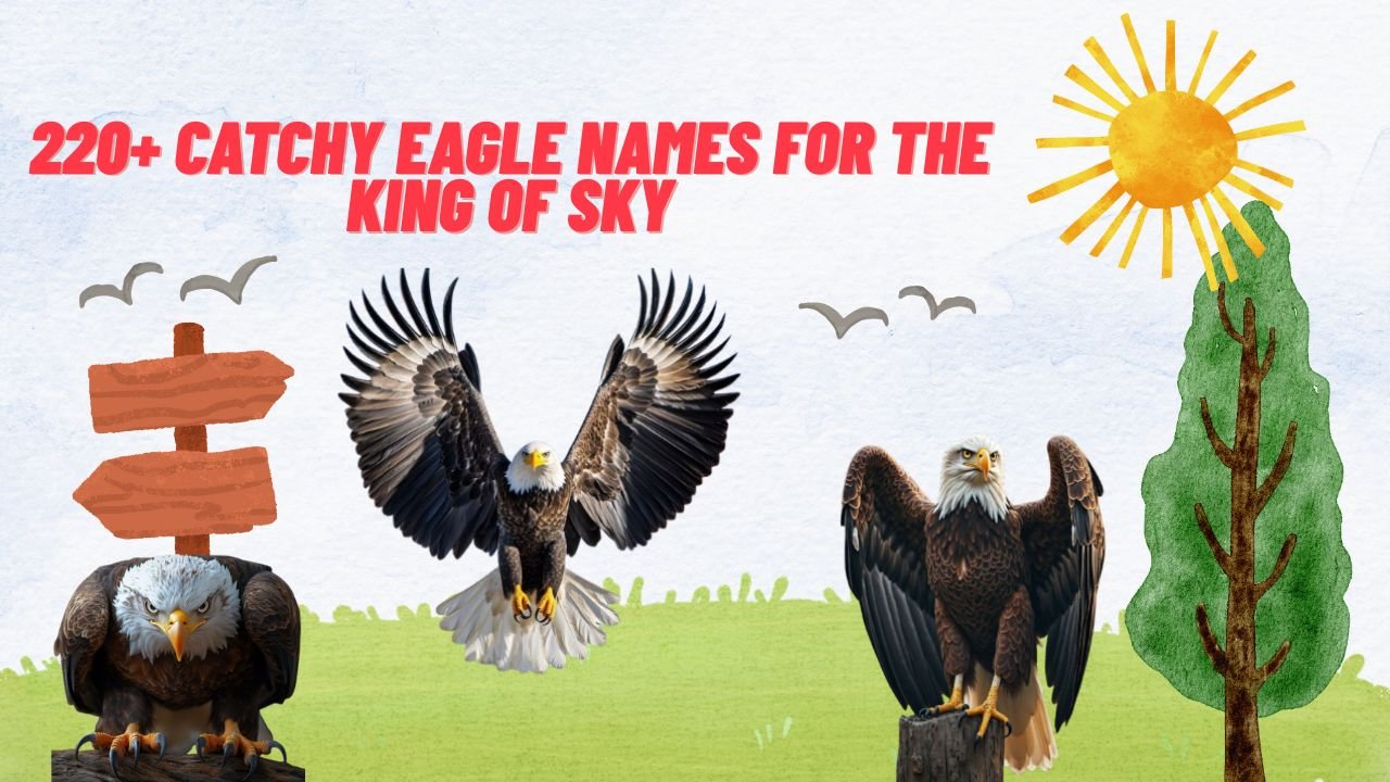 220+ Catchy Eagle Names For The King Of Sky