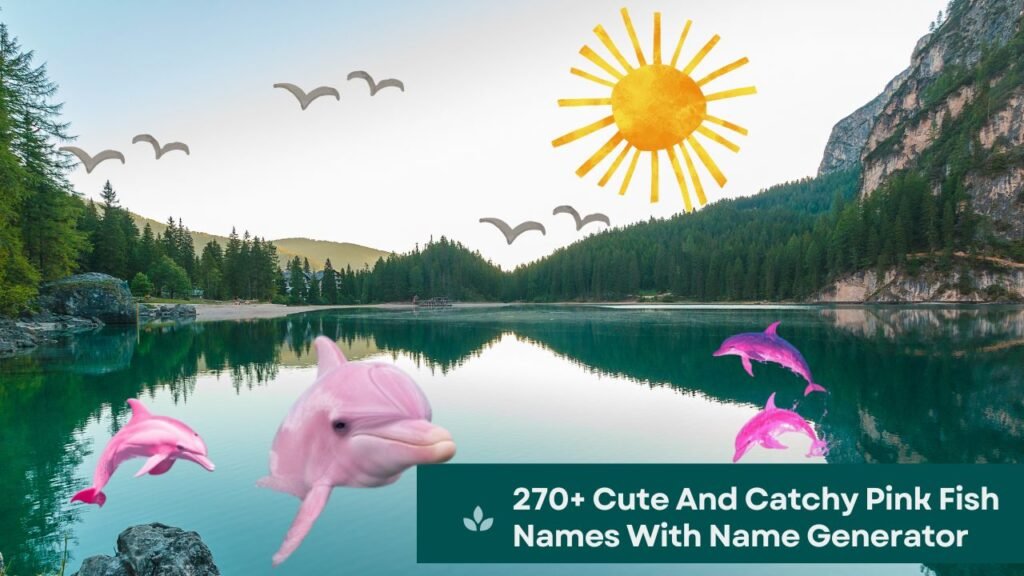 270+ Cute And Catchy Pink Fish Names With Name Generator