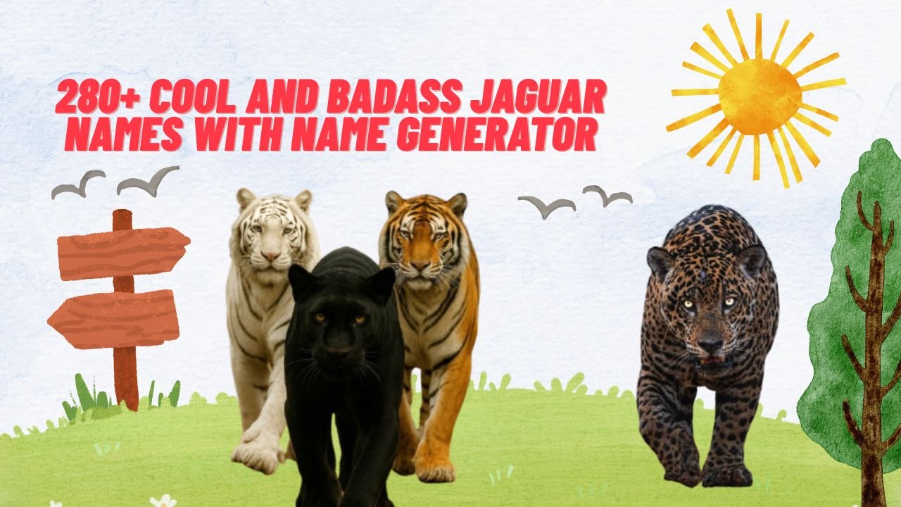 280+ Cool And Badass Jaguar Names With Name Generator
