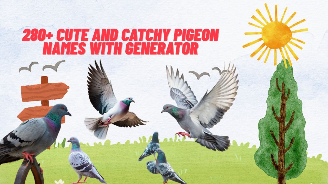 280+ Cute And Catchy Pigeon Names With Generator