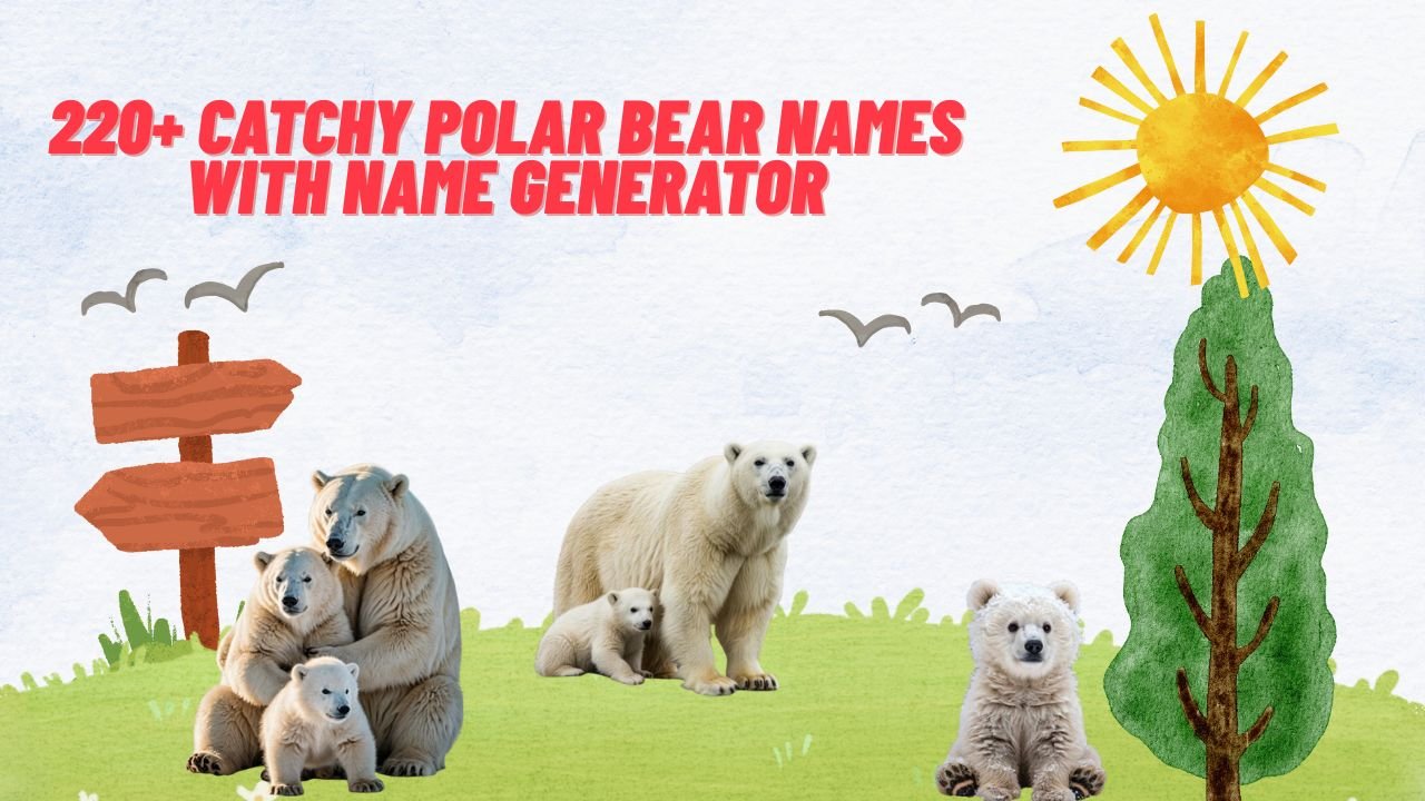 220+ Catchy Polar Bear Names With Name Generator