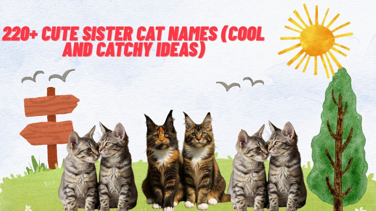 220+ Cute Sister Cat Names (Cool And Catchy Ideas)