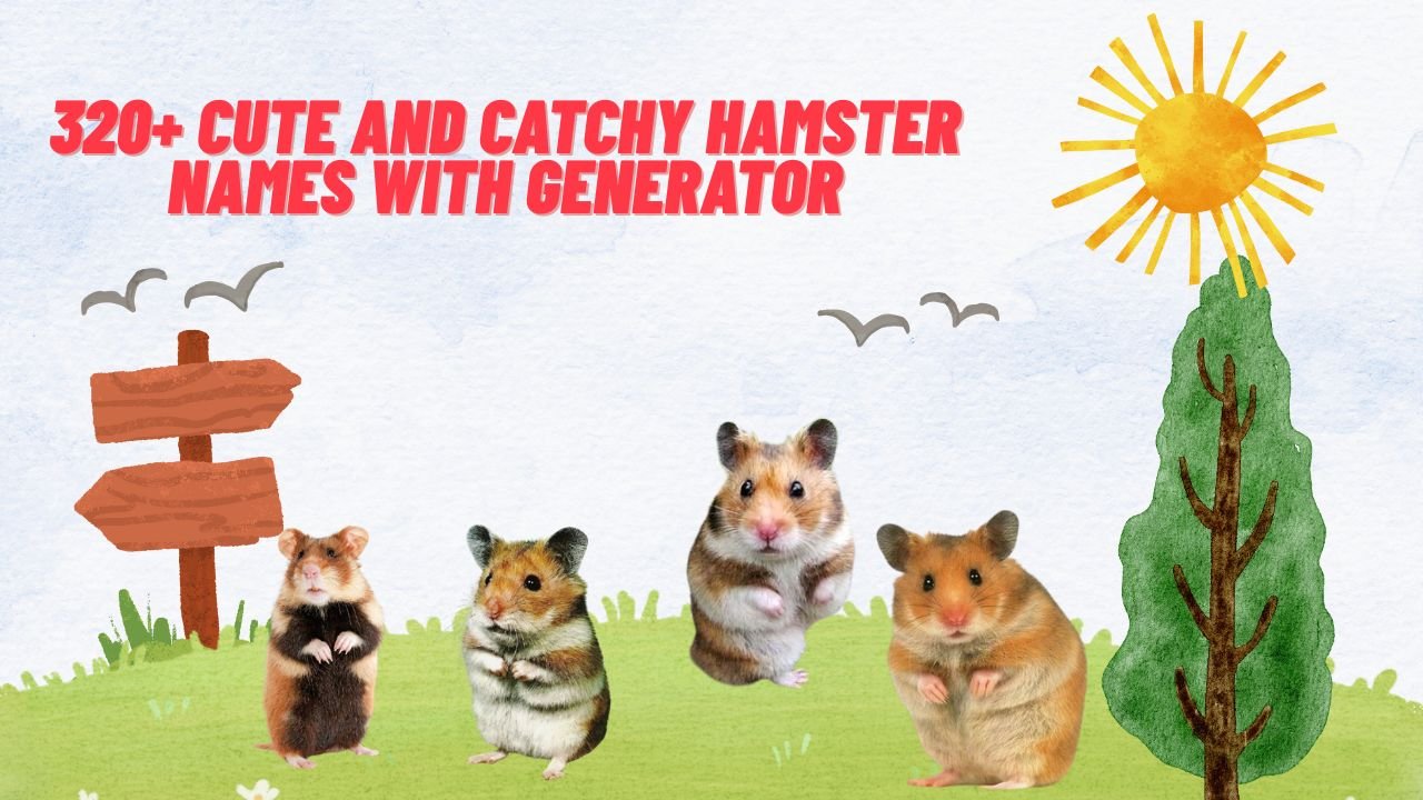 320+ Cute And Catchy Hamster Names With Generator