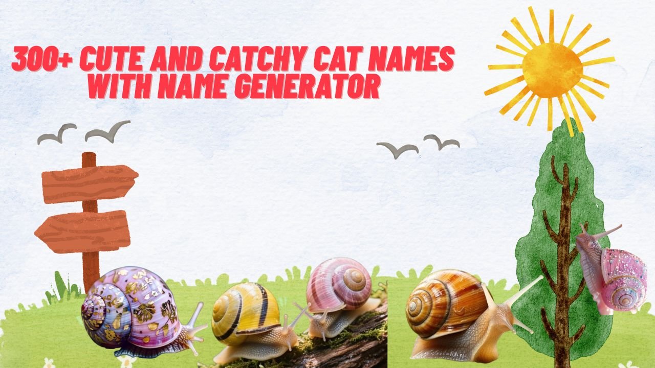 320+ Cute And Catchy Snail Names With Name Generator