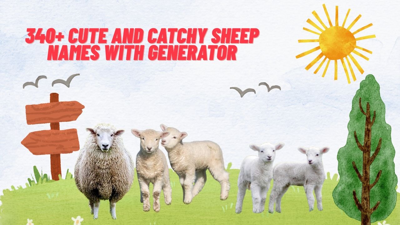 340+ Cute And Catchy Sheep Names With Generator