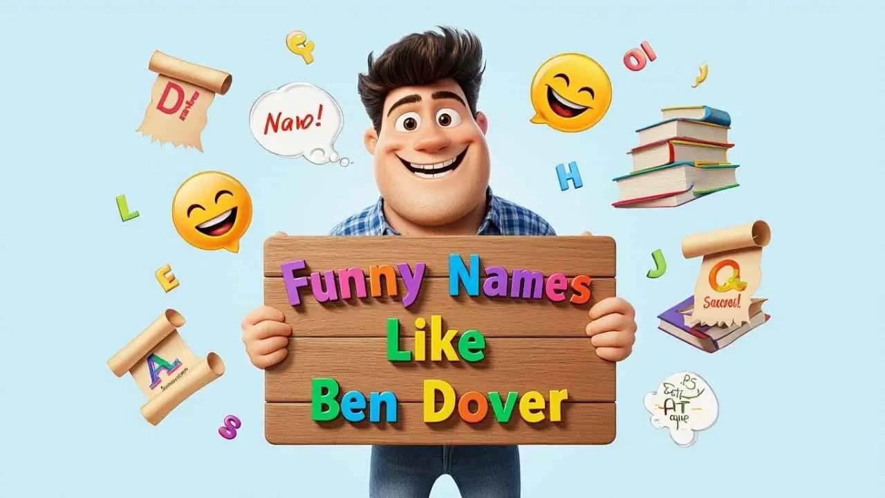 250+ Funny Names Like Ben Dover: Clean, Fake & Unique For Female & Male