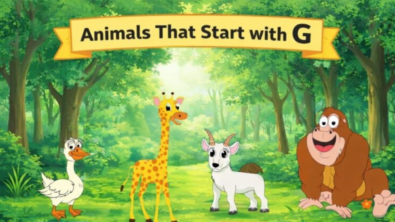 Animals That Start With G: 200+ From Gorilla to Goby